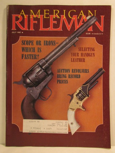 American rifleman magazine - american,